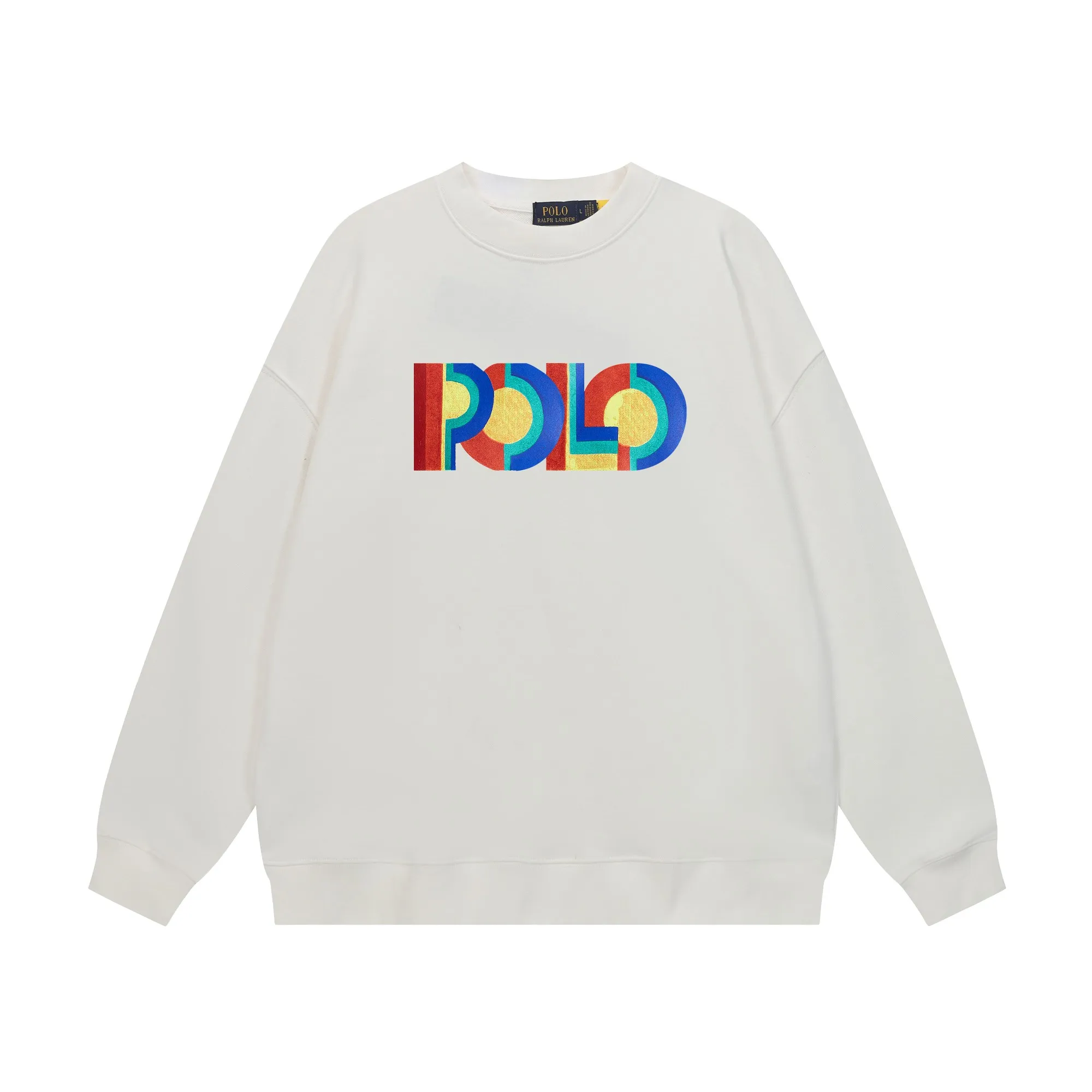 P200 Long-term stock] RalphLauren/Ralph Lauren 2025 autumn and winter new bear letter print 420g heavy large terry sweatshirt Ralph Lauren's age-reducing item, the coat fabric is made of 85% cotton ➕15% polyester, which not only retains the softness, comfort and breathability of cotton, but also adds the wear resistance and wrinkle resistance of polyester fiber, making the clothes more durable and easy to care for. Even in slightly cooler weather, you won't feel stuffy when wearing it. This kind of fabric has a natural crisp feel and is not easy to pill or deform. The bear on the chest is printed with English letters. It is full of color, full of three-dimensionality, and lifelike, adding a bit of liveliness and interest to the whole sweatshirt. There is no pressure to dress, regardless of age or gender. Complete accessories! Color: black, white, navy blue, light floral gray Size: M-L-XL-XXL